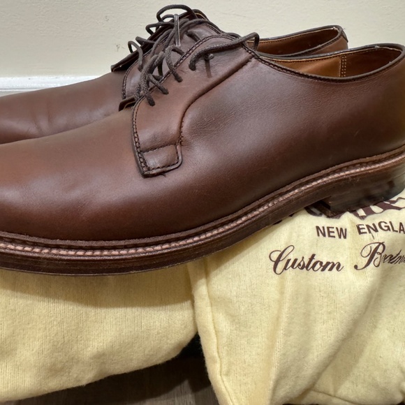 Alden 95080 Plain Toe Blucher (Brown Chromexcel) - Picture 5 of 7